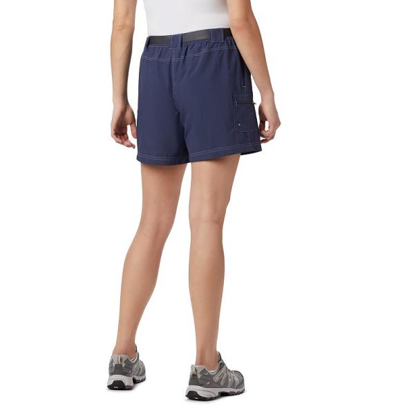 Columbia Sandy River Shorts Blue For Women's NZ17930 New Zealand